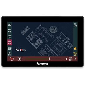 شاشة كاميرا Portkeys LH5P II 5.5 بوصة 4K HD HDMI ثلاثية الأبعاد LUT 1920x1080 شاشة لمس عالية السطوع شاشة لاسلكية لـ BMD BMPCC 4K / BMPCC 6K / BMPCC 6K PRO in Kuwait