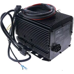 JEENDA Battery Charger 24V 25A 063944-011 503097-000 HB600 HB600-24b 128537 105739GT Compatible with Genie Skyjack JLG Scissor Lift 0400170 04000204 7041782 7041410 7041571 105739 0400236 66412 96211