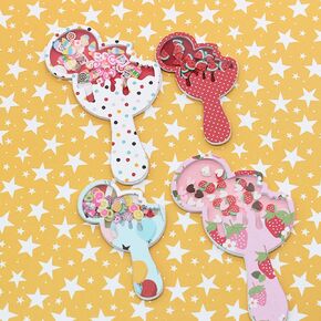 KSCRAFT Cute Popsicle Shakers Metal Cutting Dies Stencils for DIY Scrapbooking Decorative Embossing DIY Paper Card