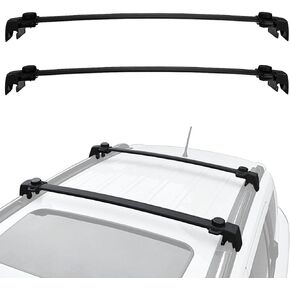 ALAVENTE Roof Rack Cross Bars Replacement for Jeep Renegade 2015 2016 2017 2018 2019 2020 2021 2022 2023, Adjustable Luggage Racks Rail Crossbars for Renegade 15-23 (w/Factory Side Rails)