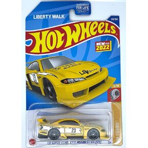 Hot Wheels 2022 - LB Super Silhouette - Nissan Silvia (S15) - Yellow - HW Turbo - 6/10