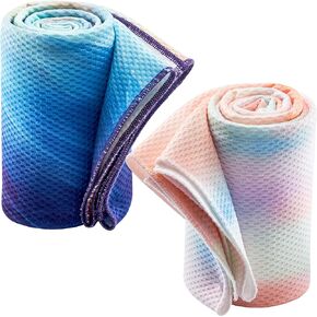 Obacle Sweat Towels for Men Women Gym Yoga Sport Exercise Working Out Quick Dry Absorbent, 39.4X11.8in, 2 Pack
