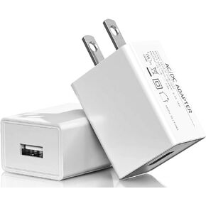 2 Pack Power Adapter 5V 2A Wall Charger Plug for Security Camera Charger Compatible with Blink Mini Pan/Blink Indoor/Outdoor Wyze Nest/Ring Spotlight am/Google Nest/Ring Stick Up Cam/Arlo Pro Cam etc.
