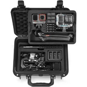 Lekufee Waterproof Hard Case Compatible with Insta360 Ace Pro/Insta360 Ace Action Camera and Accessories(Case Only)
