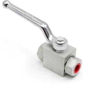 1Pcs 3/8" NPT Carbon Steel Ball Valve Shut-Off 2 Way Ball Valve 7250 PSI