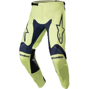 Alpinestars 2023 Racer Hoen Pants (Night Navy Fluorite Green, 36)