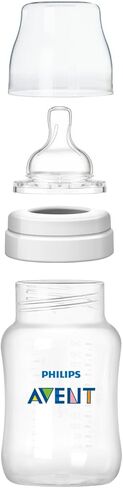 Philips Avent Anti-colic Baby Bottles Clear, 4oz, 3 Piece in Kuwait