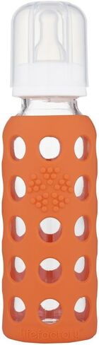 Lifefactory 9oz Glass Baby Bottle 4pk (Raspberry/Papaya/Kale/Grape) in Saudi Arabia