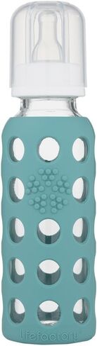 Lifefactory 9oz Glass Baby Bottle 4pk (Raspberry/Papaya/Kale/Grape) in Saudi Arabia