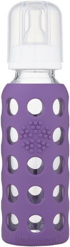 Lifefactory 9oz Glass Baby Bottle 4pk (Raspberry/Papaya/Kale/Grape) in Saudi Arabia