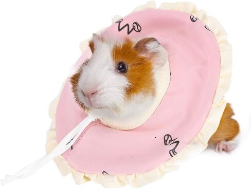 Rabbit Protective Collar, Hamster Rabbit Protection Cone Neck Recovery Collar Small Pet Elizabeth Collar for Small Pet in Saudi Arabia