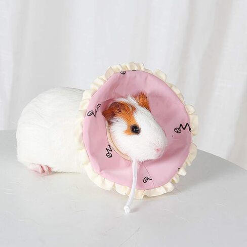 Rabbit Protective Collar, Hamster Rabbit Protection Cone Neck Recovery Collar Small Pet Elizabeth Collar for Small Pet in Saudi Arabia