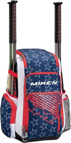 Miken | Deluxe Backpack Equipment Bag | Slowpitch Softball | Multiple Styles in Saudi Arabia