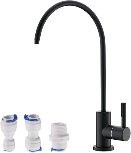 Havin Gold Drinking Water Faucet,Brushed Gold Reverse Osmosis Faucet,Water Filter Faucet for Kitchen Sink Use,Beverage Faucet,Lead-Free Stainless Steel(Brushed Gold) in Saudi Arabia