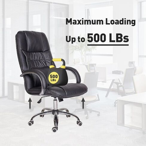 أجزاء بديلة لآلية التحكم في إمالة كرسي المكتب شديدة التحمل 500 رطل، قاعدة رفع دوارة لكرسي المكتب، ارتفاع الكرسي قابل للتعديل وزاوية الميل، أسود. in Kuwait