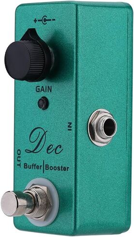 ERYUE Dec Buffer Booster تأثير الجيتار الكهربائي دواسة تأثير فردي صغير مع دفعة نظيفة تجاوز حقيقي in Kuwait