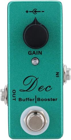 ERYUE Dec Buffer Booster تأثير الجيتار الكهربائي دواسة تأثير فردي صغير مع دفعة نظيفة تجاوز حقيقي in Kuwait