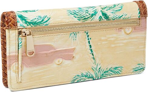 Brahmin Women's Ady Wallet, Honey Brown Copa Cabana in Kuwait
