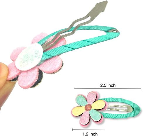Glitter Hair Clips for Girls Accessories - 10 Pairs 20 Pcs Sparkly Non-Slip Metal Snap Clip, Hair Barrettes for Women, Baby Girls Hair Accessories for Little Kids, Children & Teens in Saudi Arabia