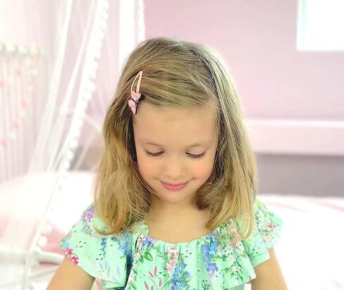 Glitter Hair Clips for Girls Accessories - 10 Pairs 20 Pcs Sparkly Non-Slip Metal Snap Clip, Hair Barrettes for Women, Baby Girls Hair Accessories for Little Kids, Children & Teens in Saudi Arabia
