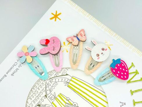 Glitter Hair Clips for Girls Accessories - 10 Pairs 20 Pcs Sparkly Non-Slip Metal Snap Clip, Hair Barrettes for Women, Baby Girls Hair Accessories for Little Kids, Children & Teens in Saudi Arabia