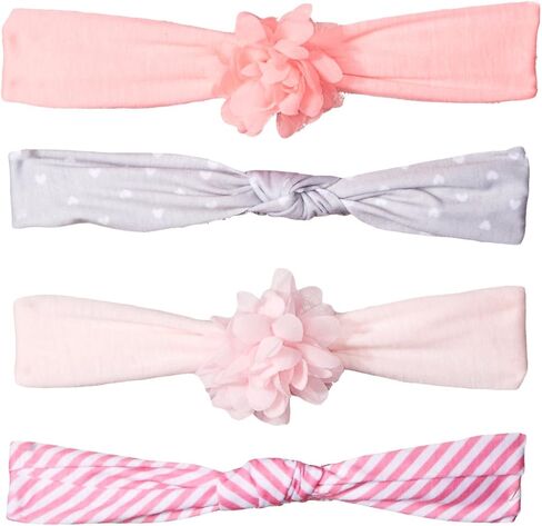 أغطية رأس من الجيرسيه ذات عقد ناعم ومطبوعة من كارتر للأطفال الصغار والفتيات الصغيرات in Kuwait