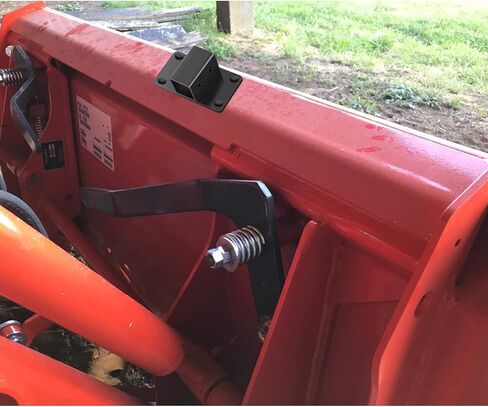 مسمار على وصلة الاستقبال لدلو الجرار 2 بوصة مع فتحة مركزية 5/8 بوصة فئة 3 أقصى قدرة سحب 6000 رطل تعمل بشكل جيد لدلو الجرار، RV، UTV، الشاحنة، أسود in Kuwait