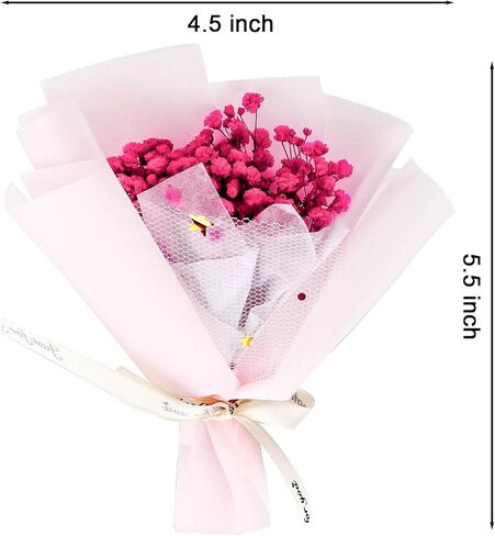 Cute Flower Bouquet Car Air Freshener Vent Clips and Adhesives For All Surfaces. Mini Bouquet Dried Flower For Car and Household Decoration Car Vent Clip Air Freshener Auto Interior Accessories in Saudi Arabia