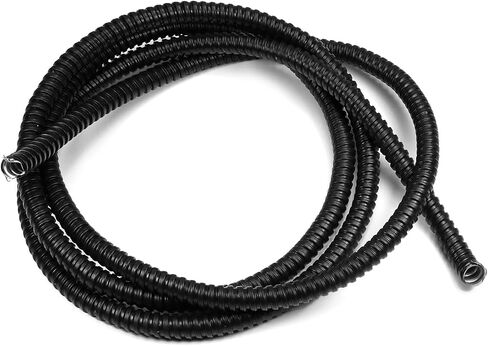 Fielect Flexible Metal Conduit Φ10 Corrugated Tubing Wire Conduit Pipe Tubes Wire Loom Tubing Steel Conduit Flexible Cover,2 Meter in Saudi Arabia