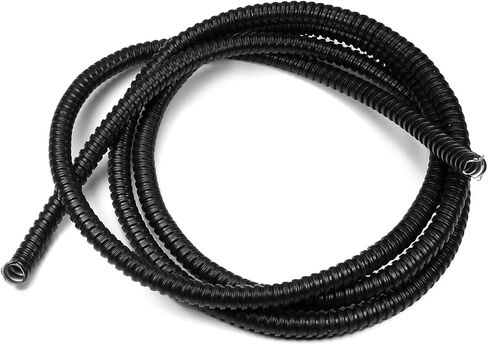 Fielect Flexible Metal Conduit Φ10 Corrugated Tubing Wire Conduit Pipe Tubes Wire Loom Tubing Steel Conduit Flexible Cover,2 Meter in Saudi Arabia