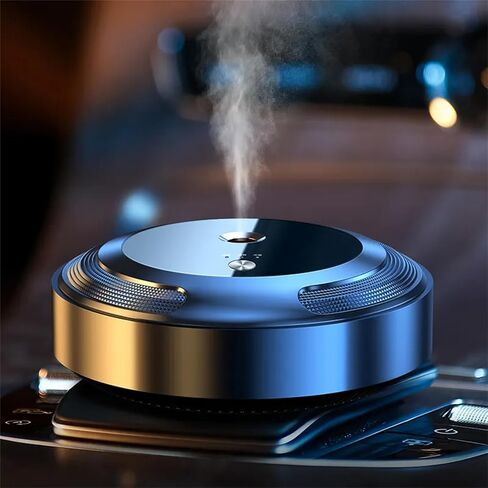 Car Diffusers for Essential Oils USB Smart Car Diffuser Air Freshener Ultrasonic Mist Car Scent Diffuser Mini Wireless Humidifier for Car,B in Saudi Arabia