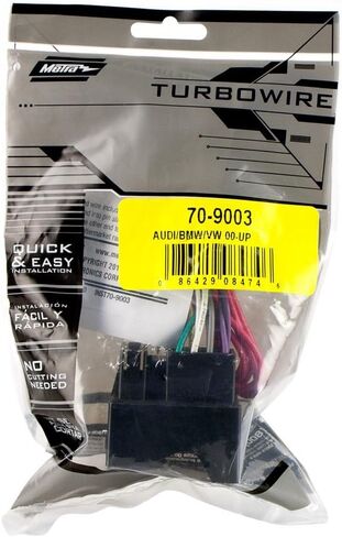 Metra 95-9307B Dash Kit لسيارة BMW 5-Series 1997-2003 Double DIN، أسود in Saudi Arabia