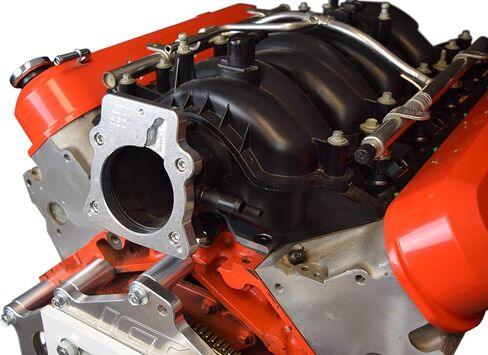 ICT Billet LS 3 Bolt Throttle Body إلى LS4 مشعب السحب / LS1 TB DBW DBC محول 551560 in Saudi Arabia