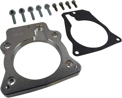ICT Billet LS 3 Bolt Throttle Body إلى LS4 مشعب السحب / LS1 TB DBW DBC محول 551560 in Saudi Arabia