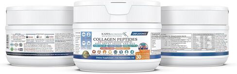 KAPPA NUTRITION Collagen Complex - Type I, II, III, V, X, Grass Fed, Non-GMO, 30 Servings in Kuwait