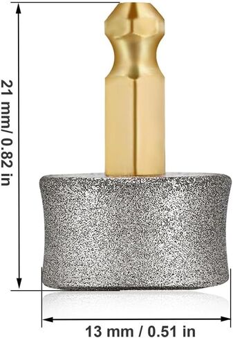 5 عبوات من رأس استبدال مطحنة أظافر الكلاب - استبدال طرف ماسي لمطحنة أظافر الحيوانات الأليفة - رؤوس مطحنة تنعيم مخلب الكلب الاحترافية، نصائح آمنة وغير مؤلمة وقابلة للاستبدال in Kuwait