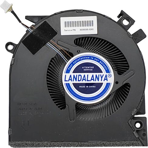 مروحة تبريد وحدة المعالجة المركزية للكمبيوتر المحمول الجديدة من LANDALANYA لـ HP Victus 15-FA 15-FB 15-fa0031dx 15-fb0028nr TPN-Q278 TPN-Q279 15-FB0028NR 0050AX 0103LA Series N17902-001 N13304-001 DFS5K22B056737 مروحة FPJY in Saudi Arabia