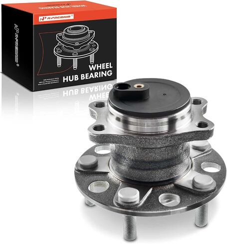 A-Premium 512332 Rear Wheel Bearing and Hub Assembly [FWD & with 4-Wheel ABS] Compatible with Jeep & Chrysler & Dodge - 2007-2017 - Compass Patriot 200 Sebring Avenger Caliber in Saudi Arabia