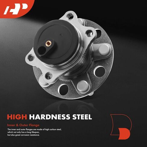 A-Premium 512332 Rear Wheel Bearing and Hub Assembly [FWD & with 4-Wheel ABS] Compatible with Jeep & Chrysler & Dodge - 2007-2017 - Compass Patriot 200 Sebring Avenger Caliber in Saudi Arabia