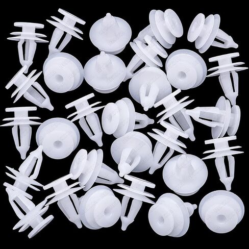 Rexka 50pcs Door Trim Panel Retainer Clip Fastener 6504014 Compatible with Jeep Chrysler Dodge Wrangler Cherokee Grand Cherokee PT Cruiser Town & Country Caravan Grand Caravan Intrepid Trucks in Saudi Arabia
