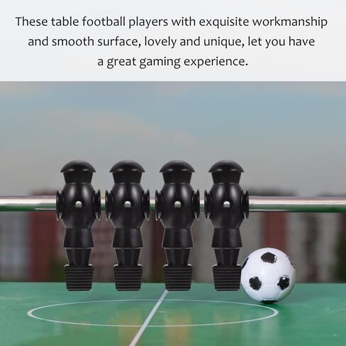 Homoyoyo 4pcs Foosball Men Replacement, Football Players Parts Foosball Man Table Player Football Machine Accessories in Saudi Arabia