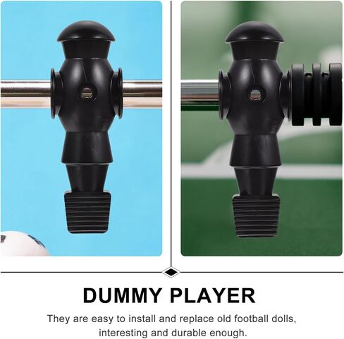 Homoyoyo 4pcs Foosball Men Replacement, Football Players Parts Foosball Man Table Player Football Machine Accessories in Saudi Arabia