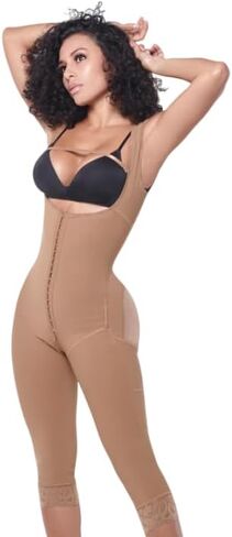 Stage 2 Colombian BBL Faja- Post Surgical Recovery Shapewear For Tummy Tucks Lipo360 or BBL Compression Garment Long Leg in Saudi Arabia