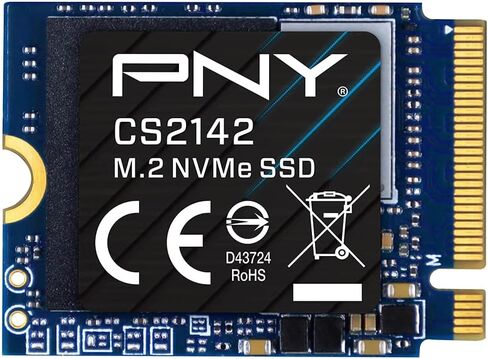 PNY CS2142 M.2 2230 2TB NVMe Gen4 x4 SSD – Perfect for Steam Deck, ASUS ROG Ally, Mini PCs – Seq. Read up to 5,000 MB/s - M230CS2142-2TB-TB in Saudi Arabia