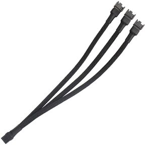 VWEICYY Fan Hub, 1 to 3 Compatible 3PIN/4PIN PC Fans Splitter.PWM Fan Hub for Desktop PC Cooling Fans,Computer DIY, in Saudi Arabia