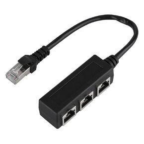 Ethernet Extension Cord, 1 Male to 3 Female Port Splitter in Kuwait