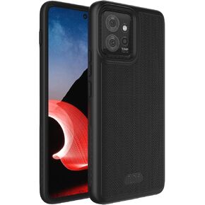 TUDIA DualShield Grip Designed for Motorola ThinkPhone Case (2023), [MergeGrip] Dual Layer Shockproof Slim Military Grade Non-Slip Tough Heavy Duty Protective Phone Case Cover (Matte Black) in Saudi Arabia