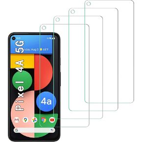 [4 Pack] Tempered Glass Screen Protector for Google Pixel 4a 5G in Kuwait