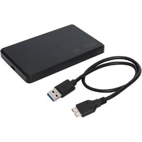 Black Portable USB 3.0 External Hard Drive Ultra Box SATA Storage Devices Case in Kuwait