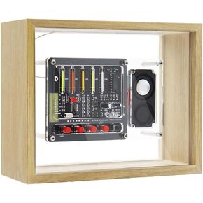 Photo Frame Bluetooth Speaker with LED Light Dual Wall Mount or Desktop with Rechargeable Battery for Home Decor Audio No Soldering Needed in Saudi Arabia